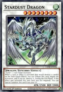 x3 Stardust Dragon - L5DD-ENY36 - Common - 1st Edition Yu-Gi-Oh! M/NM - Image 1