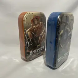 New & Sealed! Set of 2 One Piece Card Game Tin Pack Set Volume 2 - Image 3