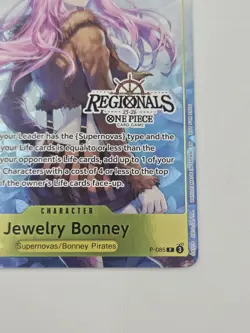 Jewelry Bonney P-085 Promo Regionals Textured Chase One Piece Card English - Image 4