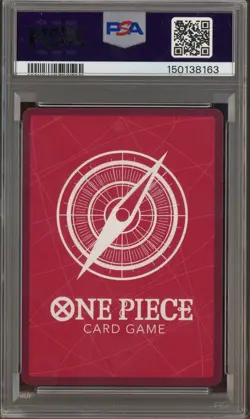 #5 2025 One Piece ST21 EN Black & White Alt Art #001 Monkey D Luffy PSA 10 - Image 2