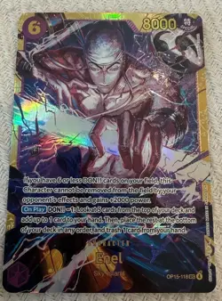 One Piece TCG Enel SEC (OP15-118) - Adventure on Kami's Island (OP15-EB04) - Image 1