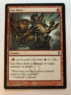 Gut Shot New Phyrexia MTG LP - Image 1