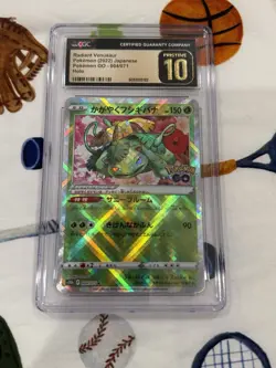 Radiant Venusaur 004/071 S10b: Pokemon GO holo kagayaku japanese CGC Pristine 10 - Image 1