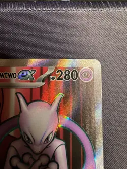 Team Rockets Mewtwo EX Ultra Rare 213/182 NM. Pokemon TCG Destined Rivals - Image 2