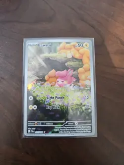 Pawmi - 226/091 PAF Illustration Rare SV: Paldean Fates NM Pokemon TCG - Image 1