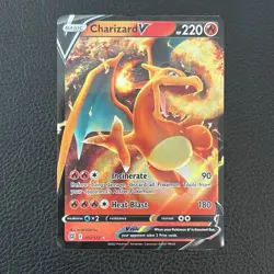Pokemon TCG Brilliant Stars 017/172 - Charizard V - Ultra Rare NM/M - Image 1