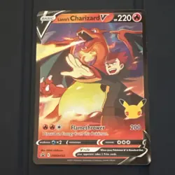 Lance's Charizard V SWSH133 Sword & Shield Promo Holo 220HP Pokemon Card - Image 1