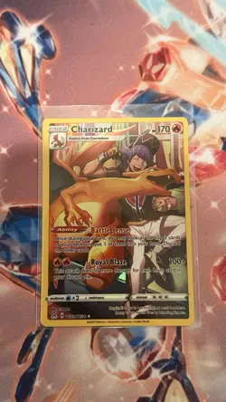 Pokemon TCG Charizard Trainer Gallery TG03/TG30 Lost Origin NM Condition - Image 1