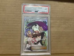 2019 Pokemon Sun and Moon Hidden Fates Italian Jessie James UR FULL ART Psa 9 - Image 4