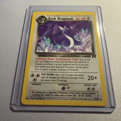 Pokemon TCG Dark Dragonair #33/82 Team Rocket Non Holo Vintage 1999-2000 - Image 1