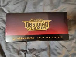 Pokemon Obsidian Flames Pokemon Center Etb Sealed - Image 3