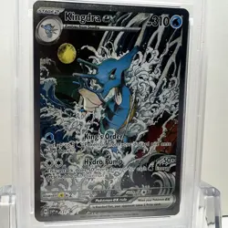 2024 POKEMON SVP EN-SV BLACK STAR PROMO #131 KINGDRA EX - PSA 9 MINT - Image 4