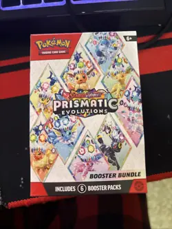 Pokemon TCG Scarlet & Violet Prismatic Evolutions Booster Bundle Box Sealed - Image 1