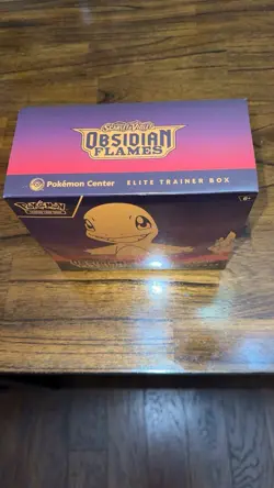 Pokemon Obsidian Flames Elite Trainer Box Pokecenter New Sealed! - Image 1