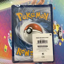 Pokemon TCG Snorlax VMAX Sword & Shield Stamped Promo 142/202 Jumbo Sealed - Image 2