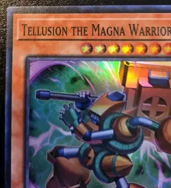 Tellusion The Magna Warrior BPRO-EN004 1st Ed Super Rare Burst Protocol Yu-Gi-Oh - Image 2
