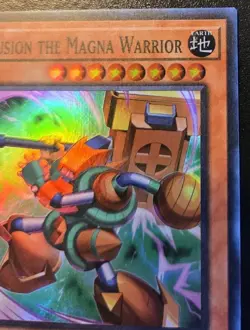 Tellusion The Magna Warrior BPRO-EN004 1st Ed Super Rare Burst Protocol Yu-Gi-Oh - Image 3