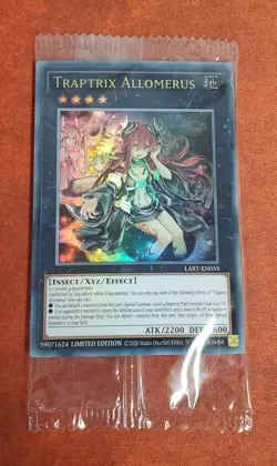 Yugioh Traptrix Allomerus LART-EN055 Sealed NM Free Shipping - Image 1