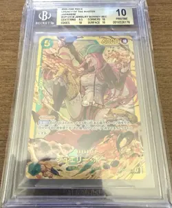 One Piece CCG JPN BGS 10 Jewelry Bonney #OP12-118 - Image 1