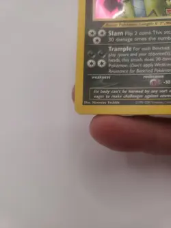 2001 Tyranitar 12/75 Neo Discovery pokemon Holo Rare - Image 4