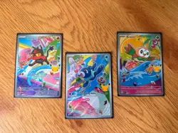 ✅✅Pokemon TCG First Partner Illustration Collection Promos 43-45 Gen 7 ✅✅ - Image 3
