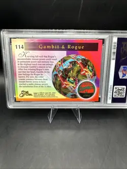 1994 Marvel Universe ‘94 Flair Gambit & Rogue PSA 9 MINT💎🔥 - Image 2