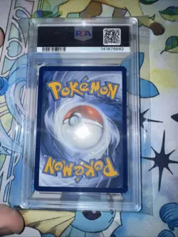Oshawott Illustration Rare Water Holo SV White Flare #105/086 Pokemon TCG Psa 9 - Image 4