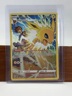 Pokemon TCG Jolteon TG04/TG30 Brilliant Stars Trainer Gallery Ultra Rare NM - Image 1