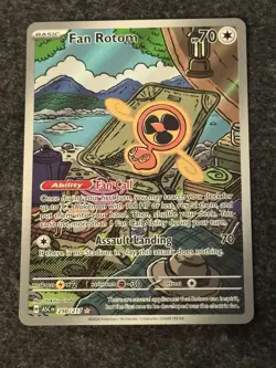 Fan Rotom 250/217 Illustration Rare Holo - Ascended Heroes - Pokemon TCG - NM/M - Image 1