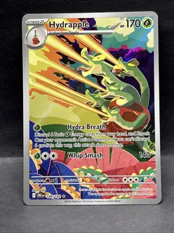 Pokemon TCG Hydrapple Illustration Rare Card IR 188/182, Destined Rivals - Image 1