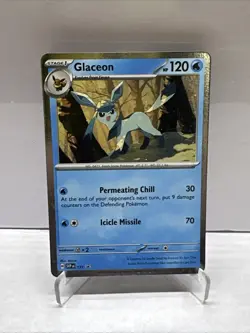 POKEMON GLACEON BLACK STAR PROMO CARD 171 - Image 1