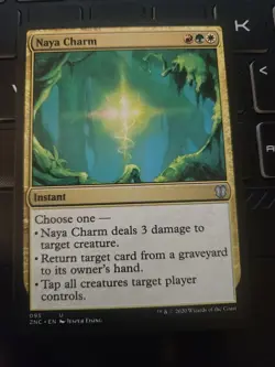 Naya Charm : Mint MTG Card : Zendikar Rising Commander Decks - Image 1
