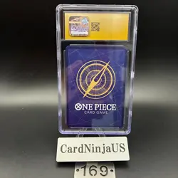 CGC PRISTINE 10 Luffy P-110 Premium Card Collection ONE PIECE DAY 25 Japanese - Image 2