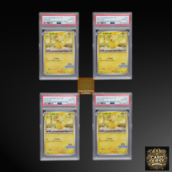 PSA 10 Pokemon Card Pikachu SV-P 242 Illustration Contest Promo JPN 4Seq - Image 1