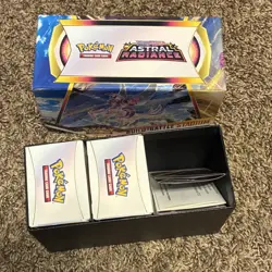 Nintendo Pokemon Card Lot, Include Case, Binder, and Tins - Image 5