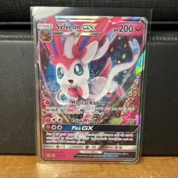 Pokemon Sylveon GX 092A/145 Promo Alternate Art Holo Card 2018 English GX - Image 1