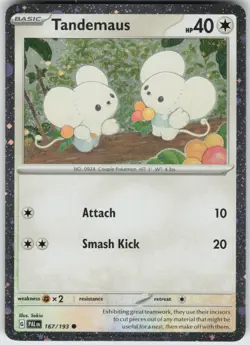 Holo Foil Tandemaus (Cosmos Foil) 167/193 Promo Miscellaneous Cards & Products - Image 1