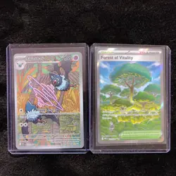 Pokemon Nintendo Swoobat Forest of Vitality Lot of 2 Holo Cards POR English - Image 1