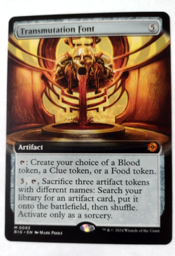 Transmutation Font (Extended Art) - OTJ: The Big Score - EN - M 0093 - Image 1