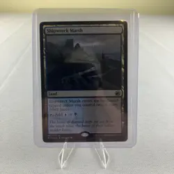 MTG Magic the Gathering Shipwreck Marsh (foil) Innistrad: Midnight Hunt #267 NM - Image 1