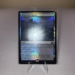 MTG Magic the Gathering Shipwreck Marsh (foil) Innistrad: Midnight Hunt #267 NM - Image 3