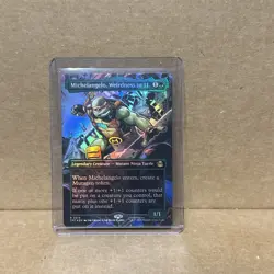 Michelangelo, Weirdness to 11 (Borderless) Teenage Mutant Ninja Turtles Foil - Image 1