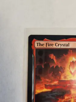 Magic The Gathering Final Fantasy The Fire Crystal Rare Legendary Artifact #135 - Image 4