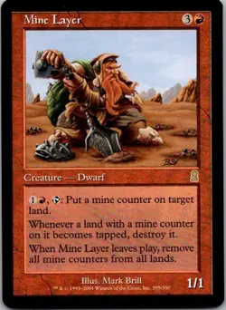 Mine Layer Odyssey MTG LP - Image 1