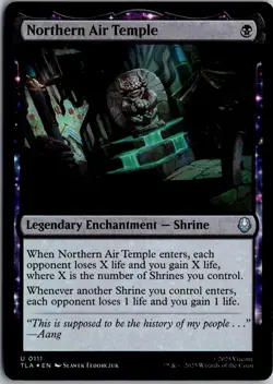 Northern Air Temple U Avatar: The Last Airbender 111 NM Foil Magic - Image 1