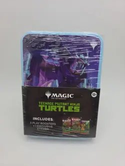 Magic: The Gathering Teenage Mutant Ninja Turtles Tin [Shredder] Box 3 Boosters - Image 1