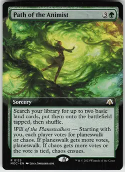 Path of the Animist (Extended Art) 125 Commander: March of the Machine R - Image 1