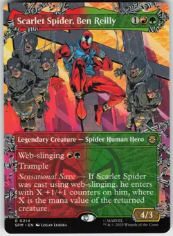 Scarlet Spider, Ben Reilly (Borderless) 214 Marvel's Spider-Man R - Image 1