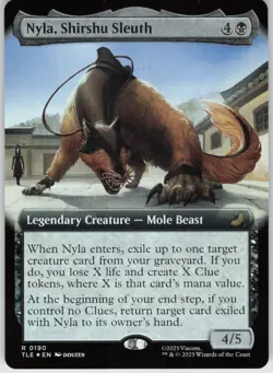 Foil Nyla, Shirshu Sleuth (Extended Art) 190 Avatar: The Last Airbender: Eternal - Image 1