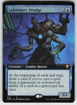 MP-01 Played Laboratory Drudge (Extended Art) 636 Commander Legends R - Image 1